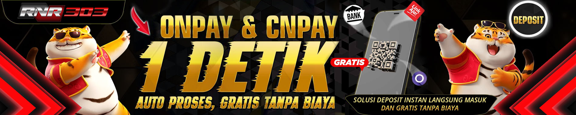 RNR303 DEPOSIT HANYA 1 DETIK dengan QRIS